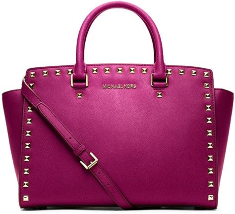 sac michael kors rose fuschia|Michael Kors designer handbags.